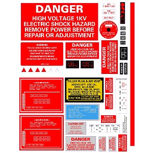 Pack: Vinyl Labels